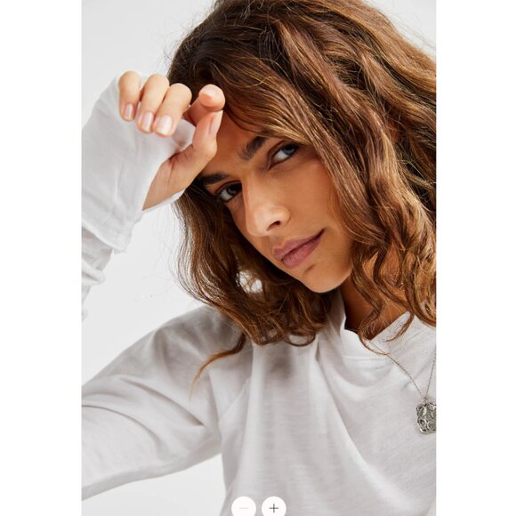 WE THE FREE MINT LONG SLEEVE SHIRT (NWOT) - Picture 8 of 16